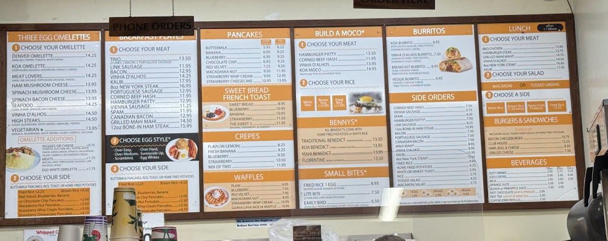 Menu Koa Pancake House-1