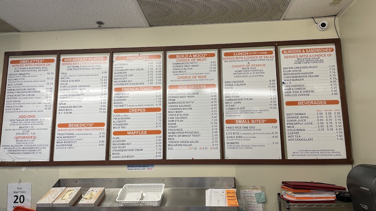 Menu Koa Pancake House-4